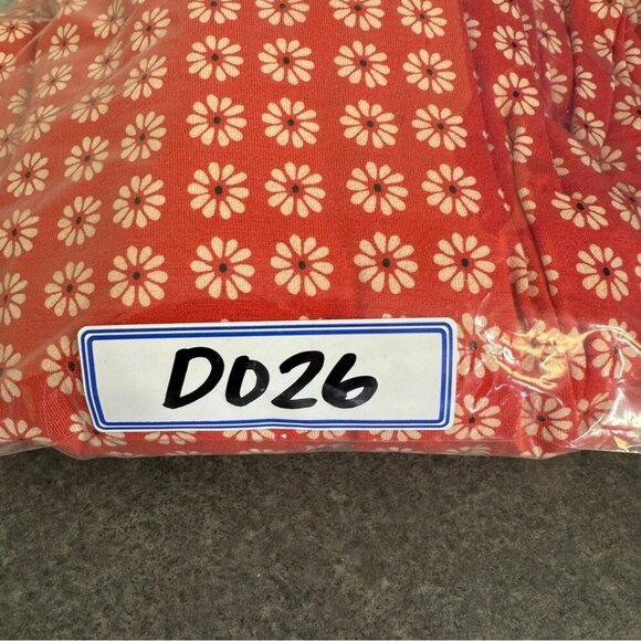 Maeve Anthropologie Tangerine Brianne Floral Print Scoop Neck Midi Dress Size 3X - Picture 12 of 12